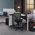Tabouret de bar pivotant Harrison, noir