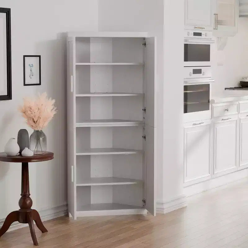 Table d'appoint ronde moderne, gris Gauntlet