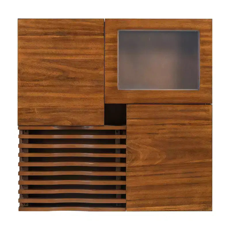 Table basse carrée extensible avec tiroirs, table basse centrale unique en verre trempé avec espace de rangement pour salon