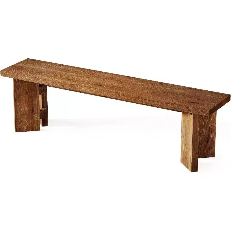 Lantine Solid Wood Hallway Bench, 62.99 End of Bed Bench, Farmhouse Seating Benches for Entrance, Dining Room, Living Room