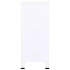 Meuble de rangement latéral en acier pour armoire de classement pour bureau à domicile