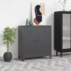 Meuble de rangement latéral en acier pour armoire de classement pour bureau à domicile