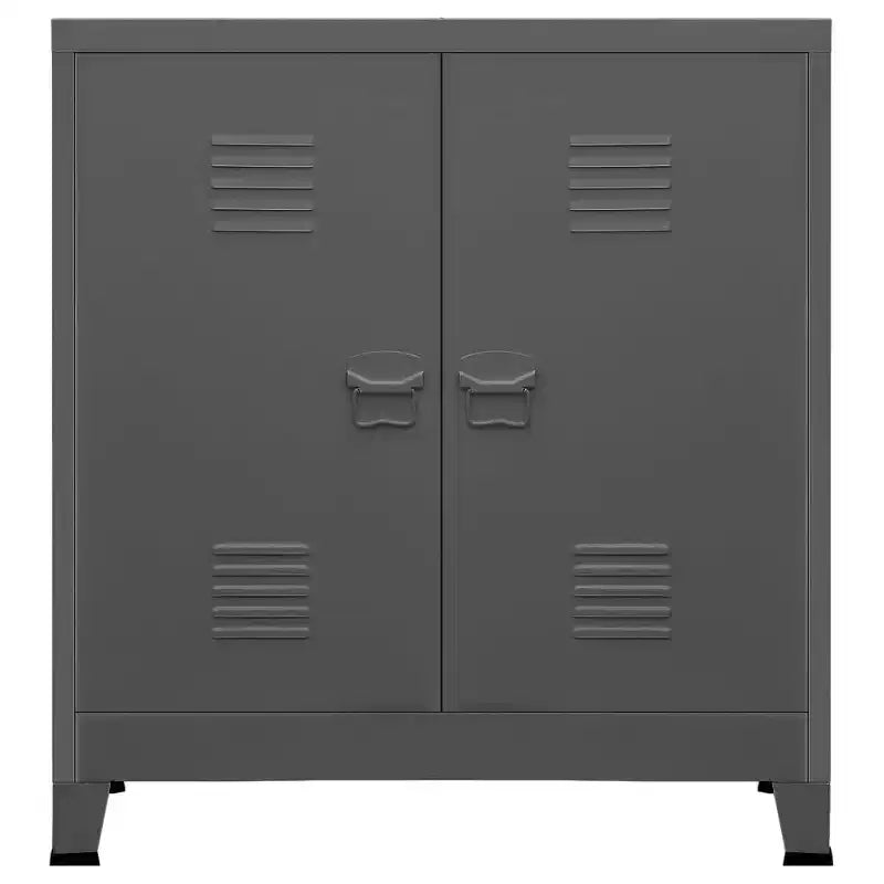 Meuble de rangement latéral en acier pour armoire de classement pour bureau à domicile