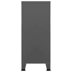 Meuble de rangement latéral en acier pour armoire de classement pour bureau à domicile