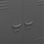 Meuble de rangement latéral en acier pour armoire de classement pour bureau à domicile