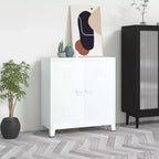 Meuble de rangement latéral en acier pour armoire de classement pour bureau à domicile