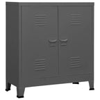 Meuble de rangement latéral en acier pour armoire de classement pour bureau à domicile