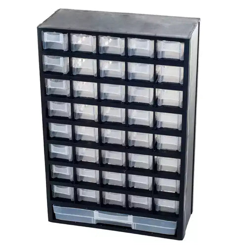 Boîte de rangement et d'organisation à 41 compartiments pour pièces de quincaillerie