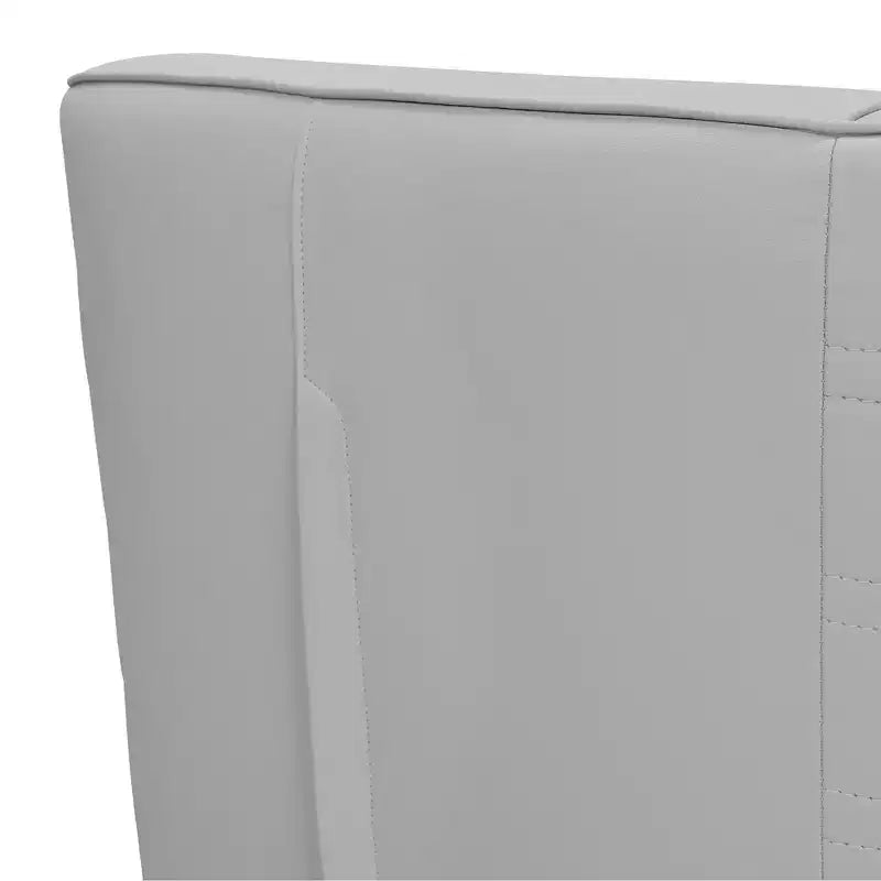 Fauteuil pivotant en cuir véritable